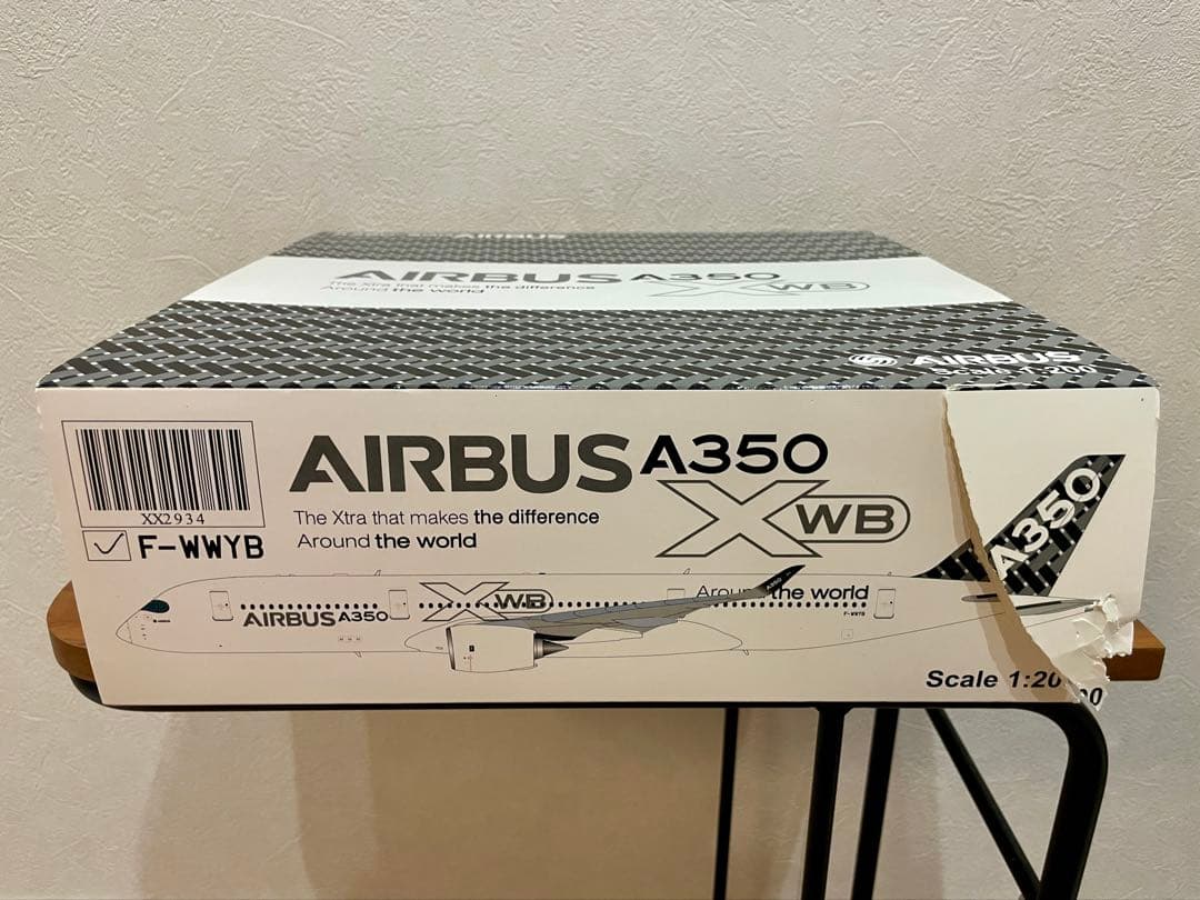 JC Wings XX2935 エアバス A350-900 F-WWYB 美品