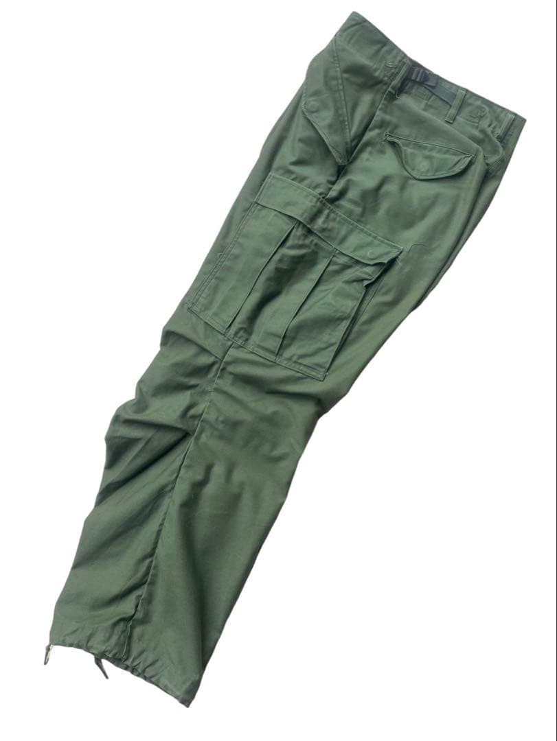 米軍ナム戦M65フィールドパンツ1972年官給品S/Rサイズ超美品