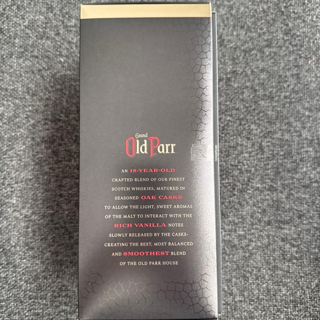 Grand Old Parr 18 750ml 40% ウイスキー