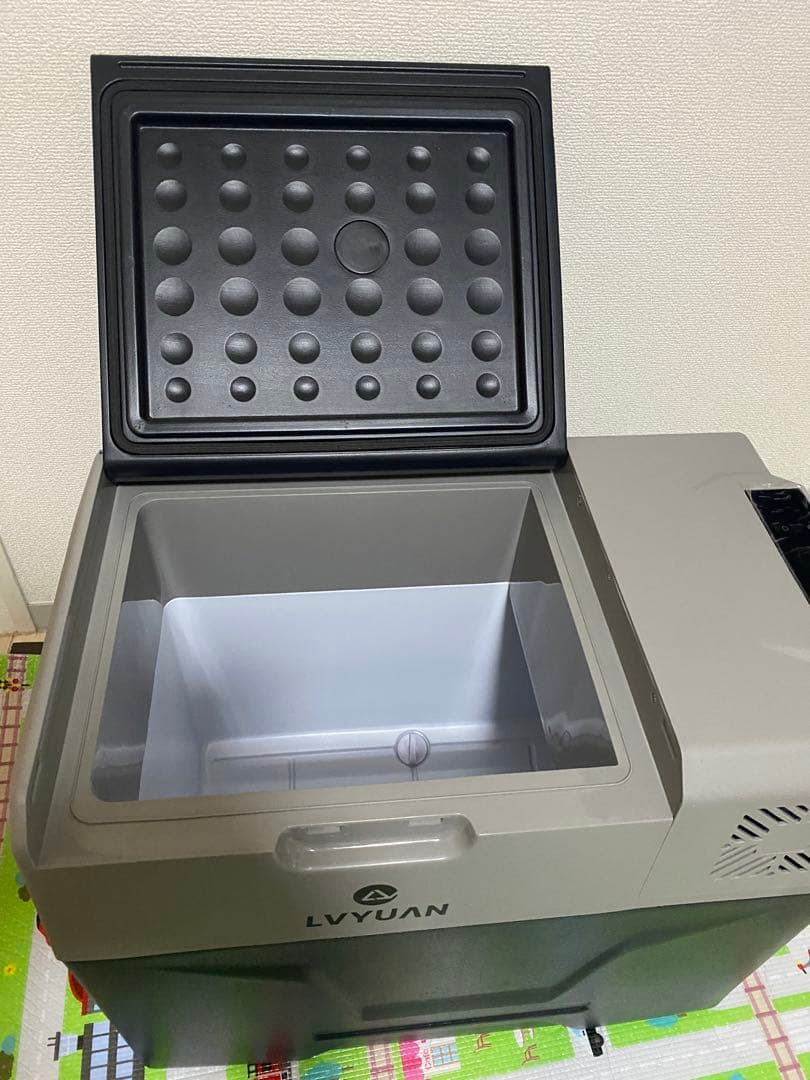 LVYUAN 車載冷蔵庫冷凍庫40L両用（AC100V・DC12V/24V対応)