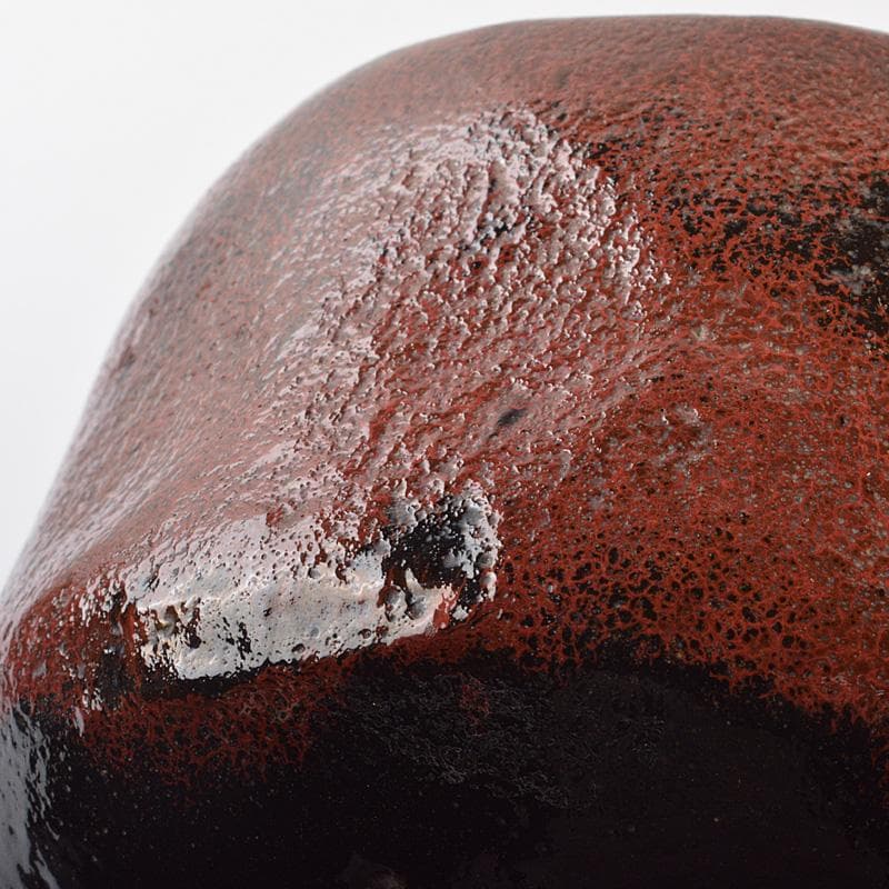 Gojyo 茶道具　 豊楽焼　 大喜豊助作　黒楽茶碗　共箱　D　R7161