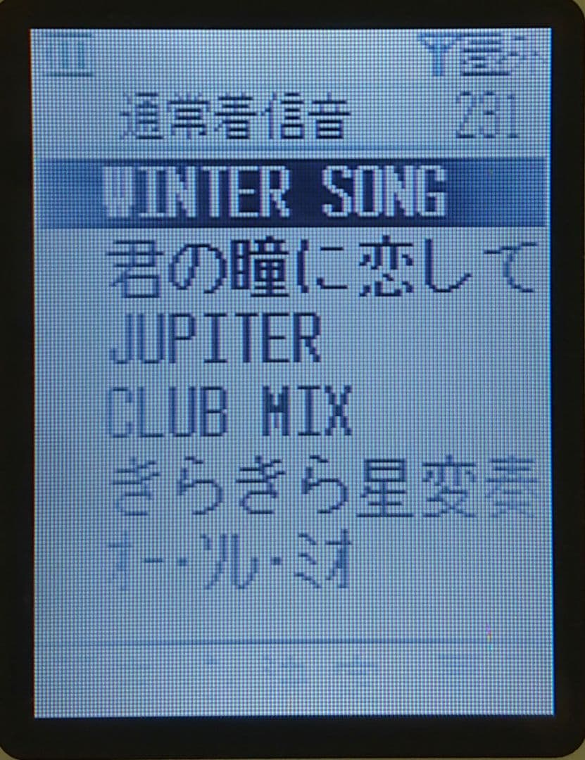 レア カワイイ ドコモ P253i BLUE ブルー ガラケー 携帯