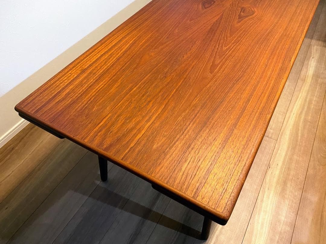 1960s デンマーク製 チーク エレベーターテーブル 仕上済