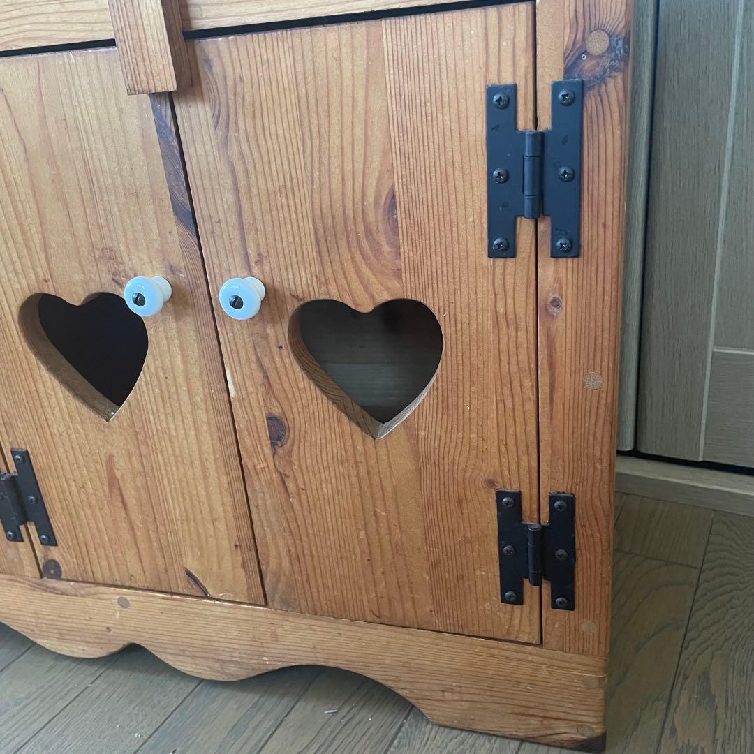 （used）カントリー家具　キャビネット　ローボード　テレビボード