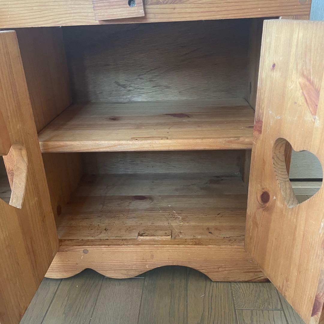 （used）カントリー家具　キャビネット　ローボード　テレビボード