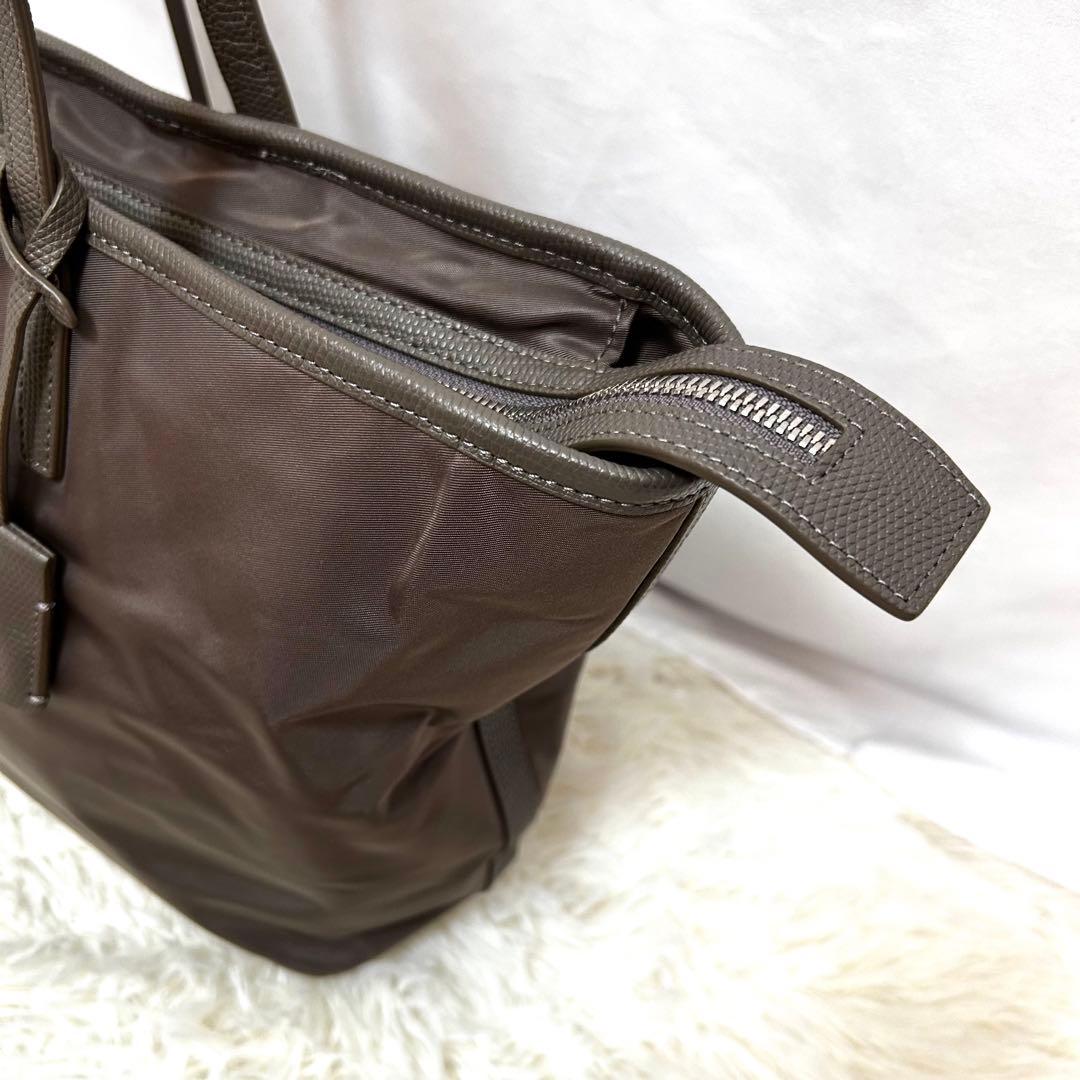 未使用 TUMI ビジネス　トートバッグ　グレー　ナイロン　レザー　135482