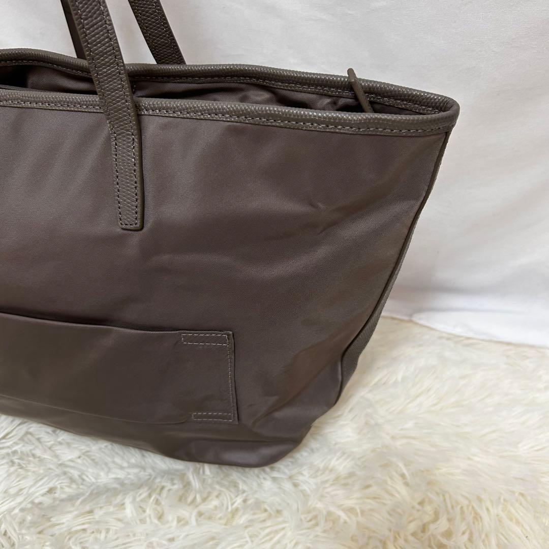 未使用 TUMI ビジネス　トートバッグ　グレー　ナイロン　レザー　135482