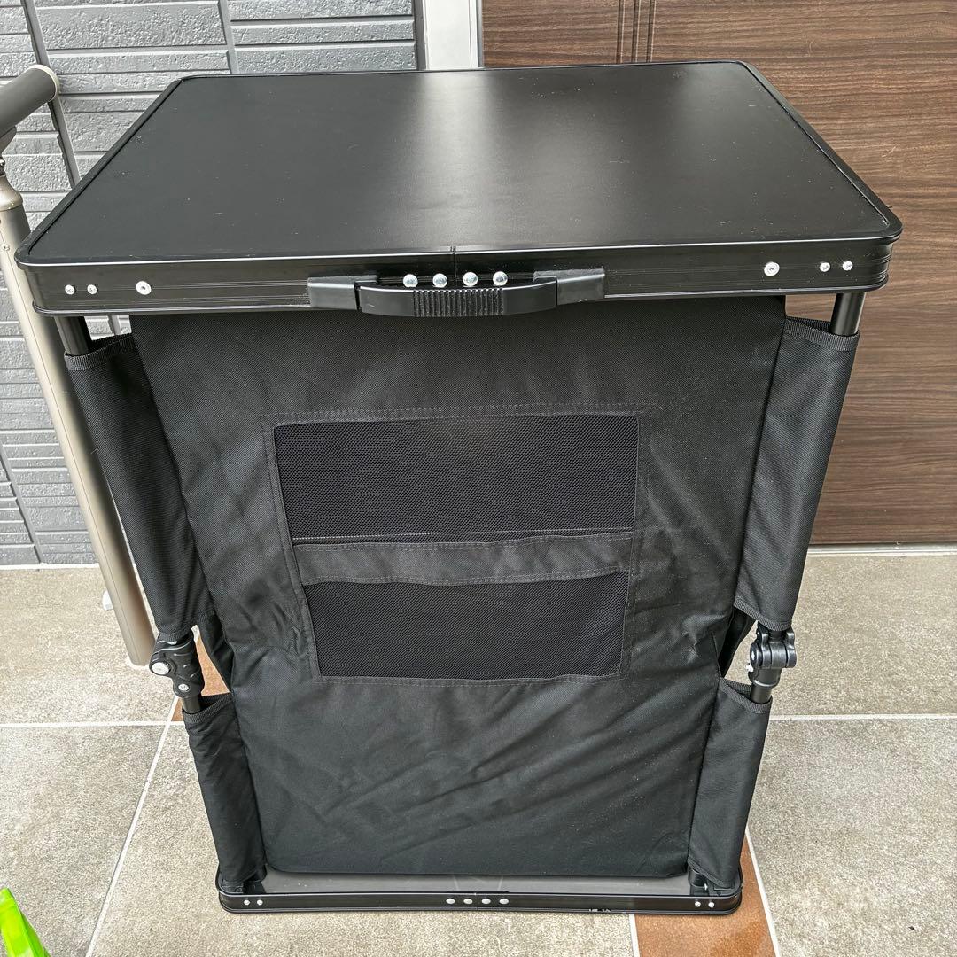 DOD マルチキッチンテーブル 黒