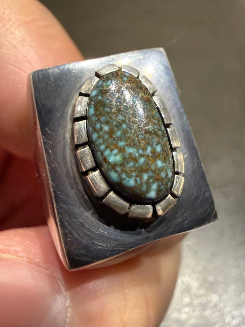 ランダーブルー　レッドマウンテン　ナバホ　リング　19号