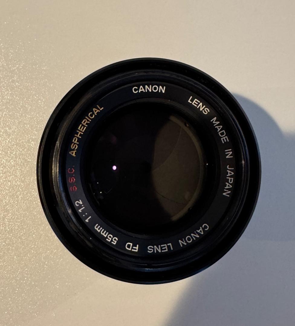 Canon FD 55mm f/1.2 SSC ASPH 美品 レンズ
