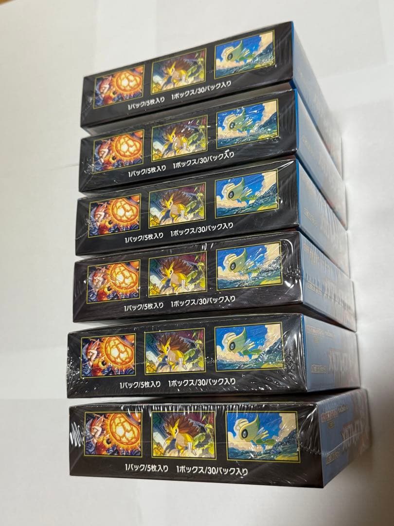 シュリンク付き　ポケモンカード　メガブレイブ 6BOX