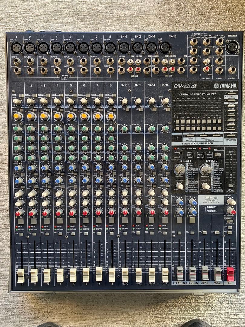 Yamaha EMX5016CF パワードミキサー
