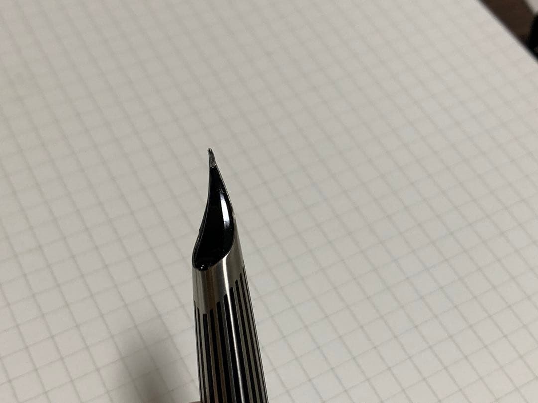 PILOT パイロット　ミュー　μ ストライプ　一体型　蝕刻