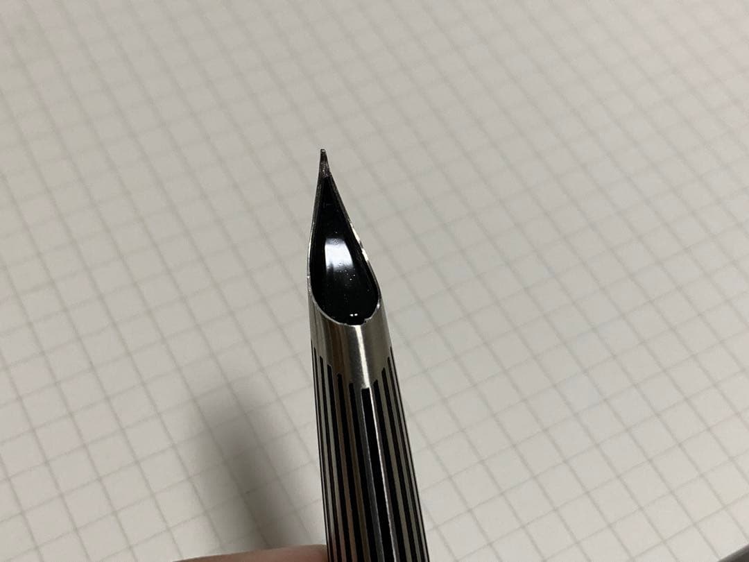 PILOT パイロット　ミュー　μ ストライプ　一体型　蝕刻