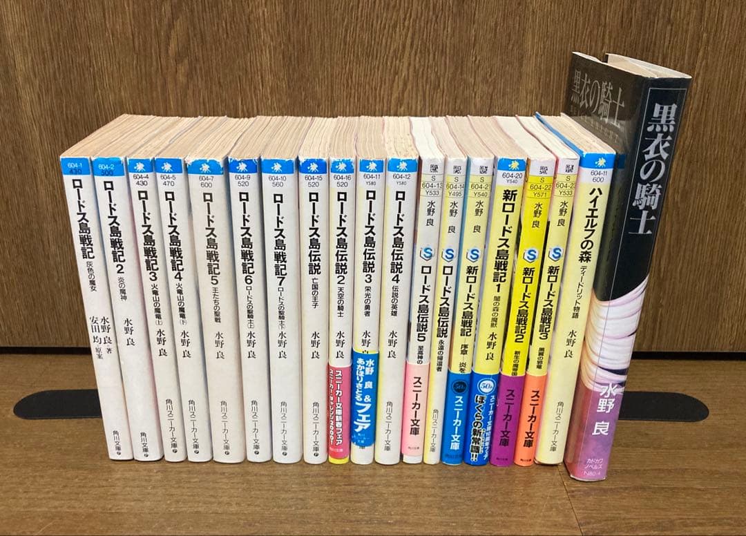 【小説】　ロードス島戦記　19冊セット　水野良