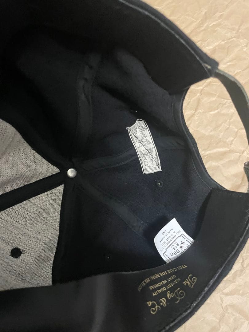 The H.W.Dog&Co ベースボールキャップ（ブラック）