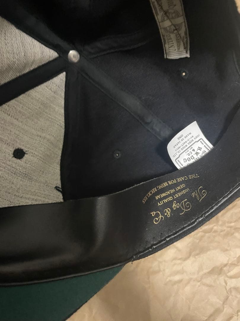 The H.W.Dog&Co ベースボールキャップ（ブラック）