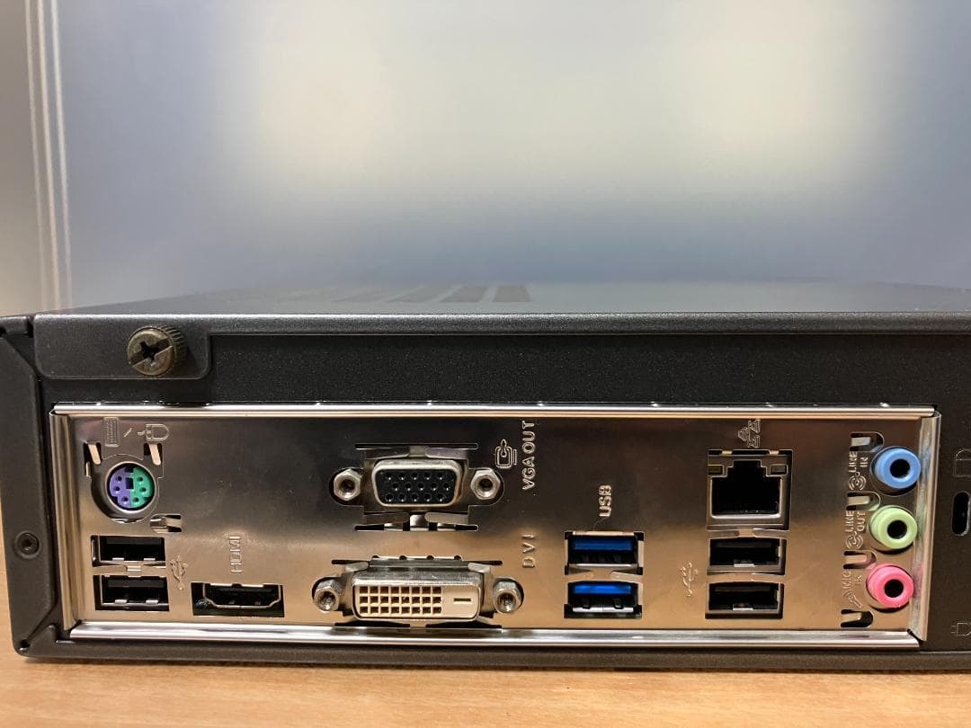 小型省スペースPC 自作 8GB i3-4160T DVD-Drive SSD