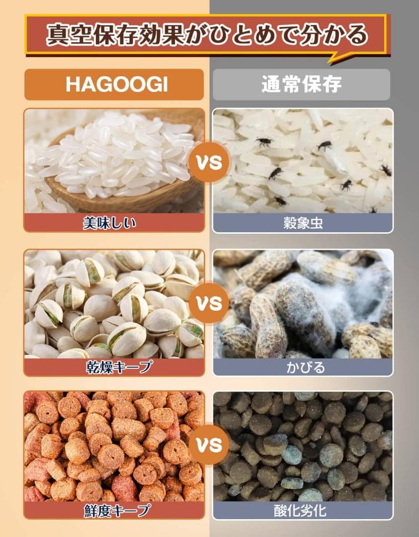 真空保存専用☆10L大容量フードストッカー