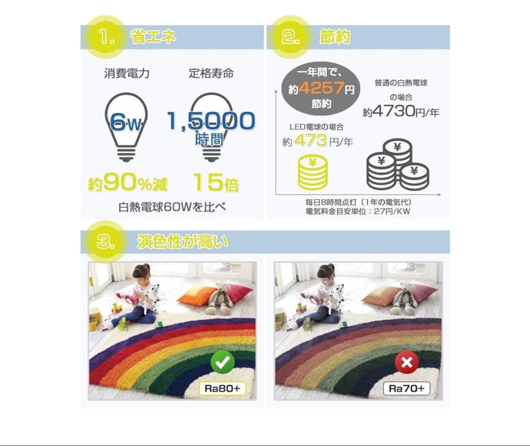 ANWIO シーリングライト 4灯 スポットライト ブラック（電池別売）