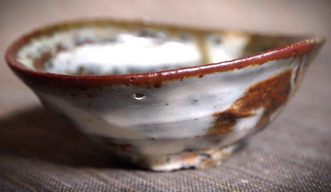 人気作家★辻村塊【師＆父：辻村史朗】★粉引盃★共箱・友布・栞