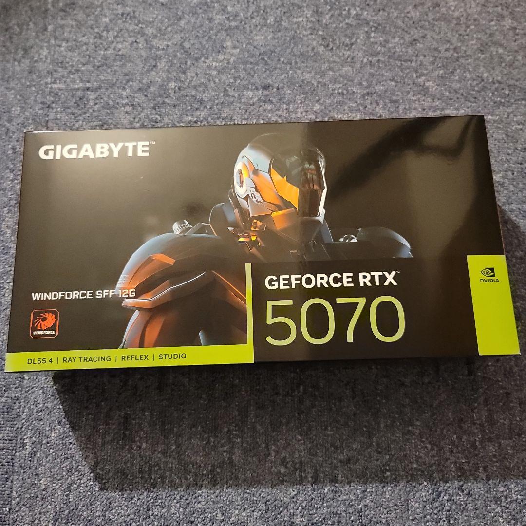 グラフィックボード・グラボ・ビデオカード GIGABYTE GV-N5070WF3-12GD (RTX5070 12G)