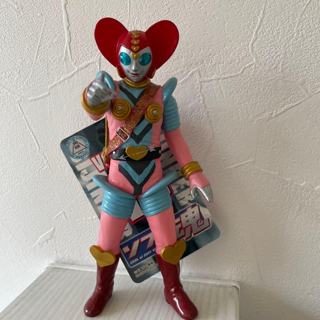 【絶版・美品・タグ付き】ソフビ魂　キカイダーフィギュア６体コンプリートセット