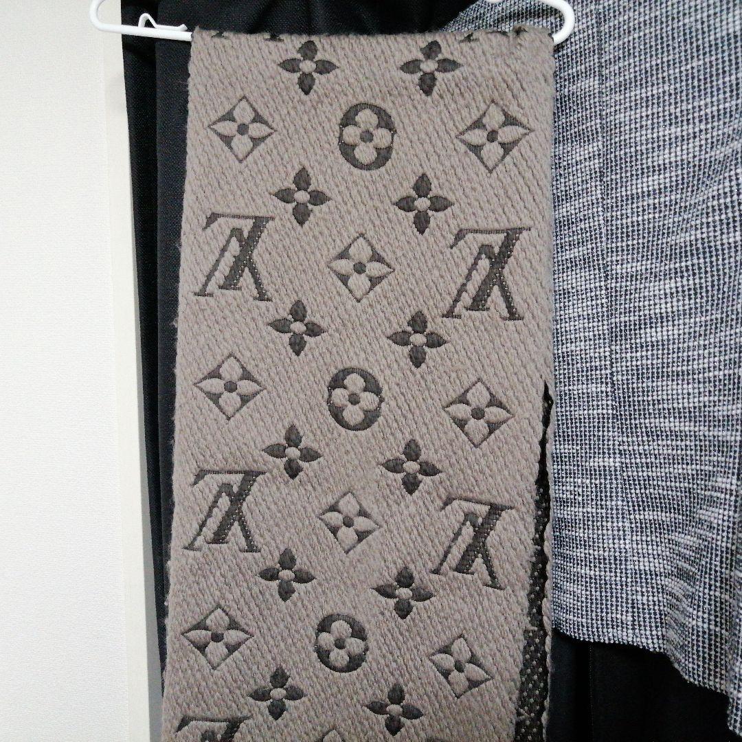 みLouis Vuitton ベージュ マフラー モノグラム