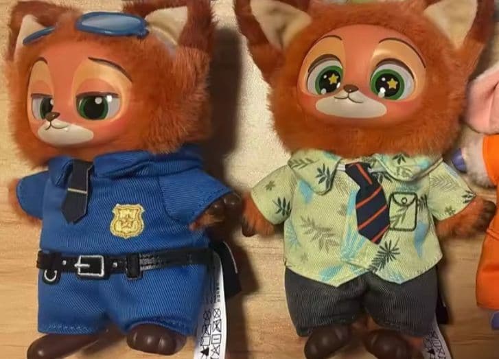 miniso　ズートピア　ニック　セット