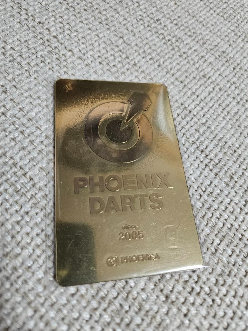 【PHOENicA】金箔&銀箔 限定フェニックスカード(2枚セット)