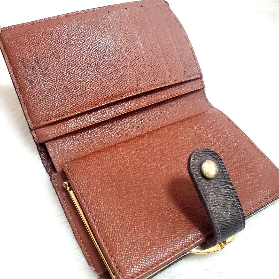 美品　ルイヴィトン モノグラム ポルトモネ ビエ ヴィエノワ 財布 がま口