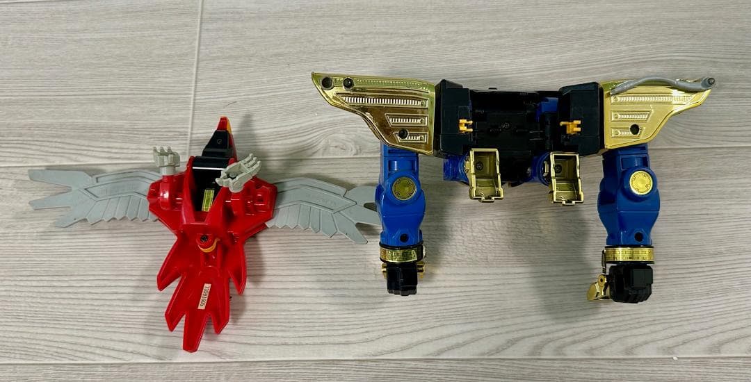 113 当時物 超力合体DXオーレンジャーロボ 箱・説明書付