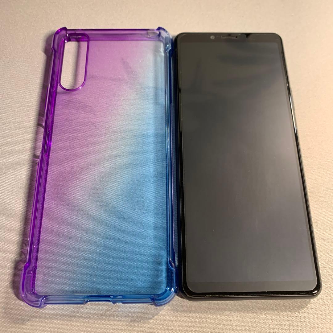docomo Xperia 10 II SO-41A ブラックスマートフォン本体