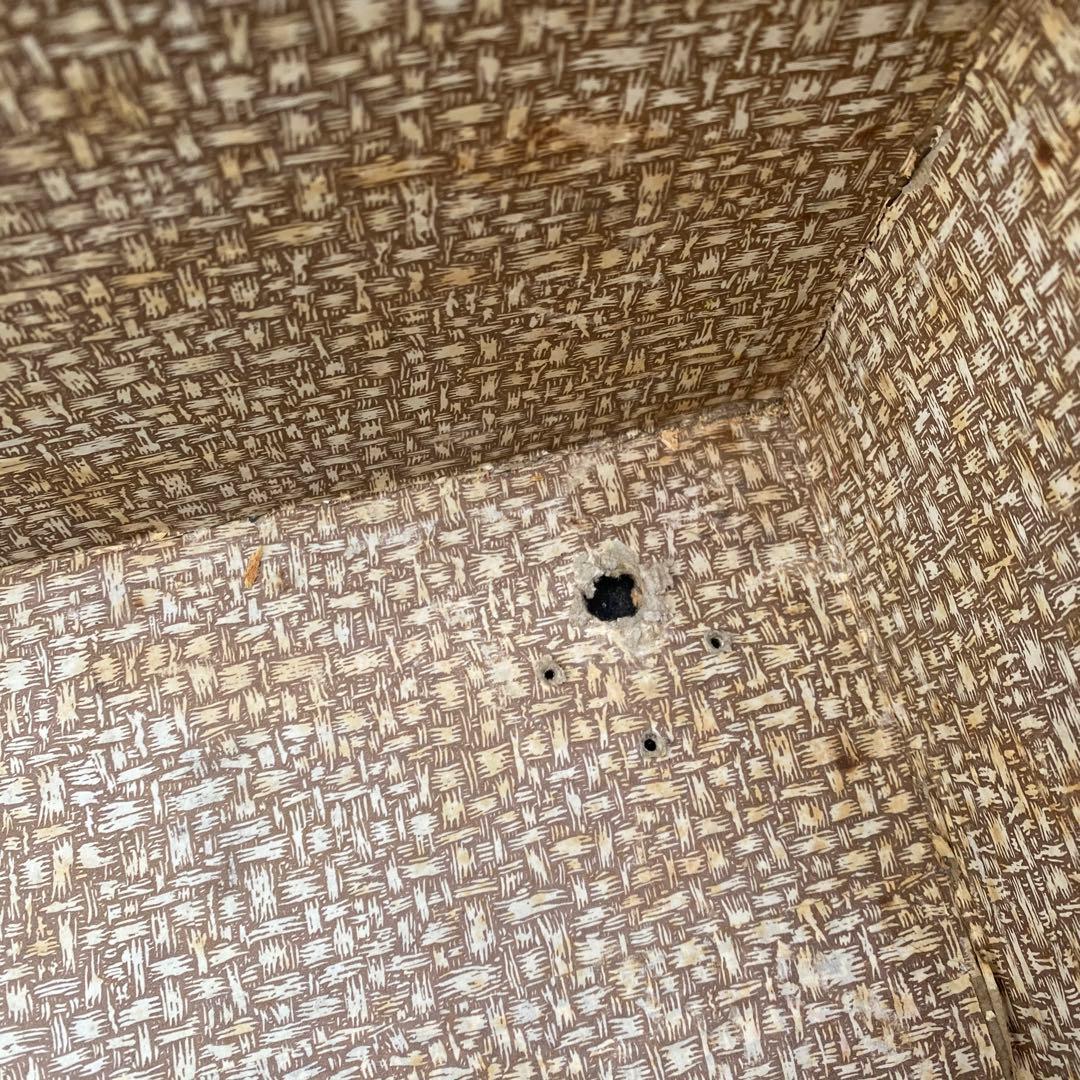 アンティーク木製トランクケース