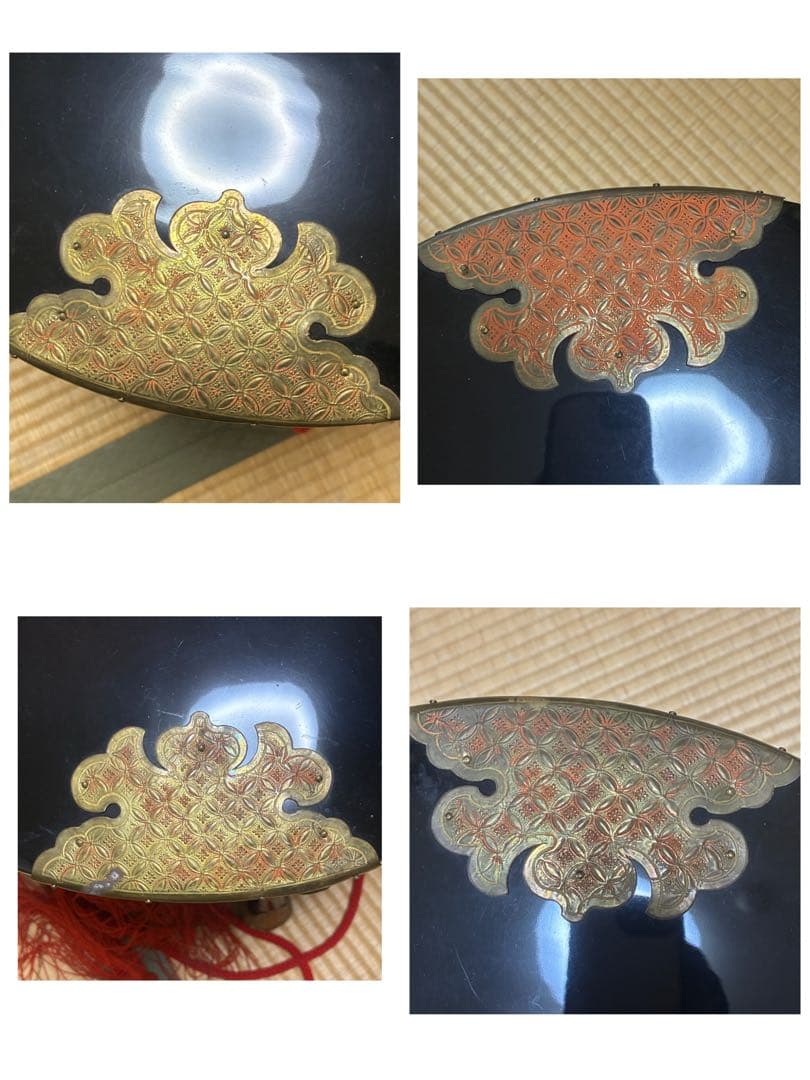 漆器　行器　外居　円筒型　4本脚　蓋付き　年代物アンティーク品　餅まき用　木箱付