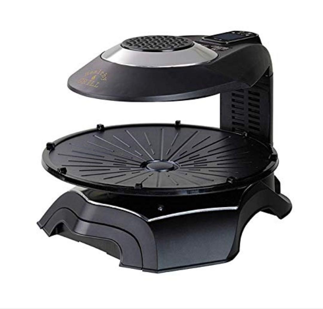 中古美品　無煙ロースター ヘルシーグリル　HG-100K １回使用のみ