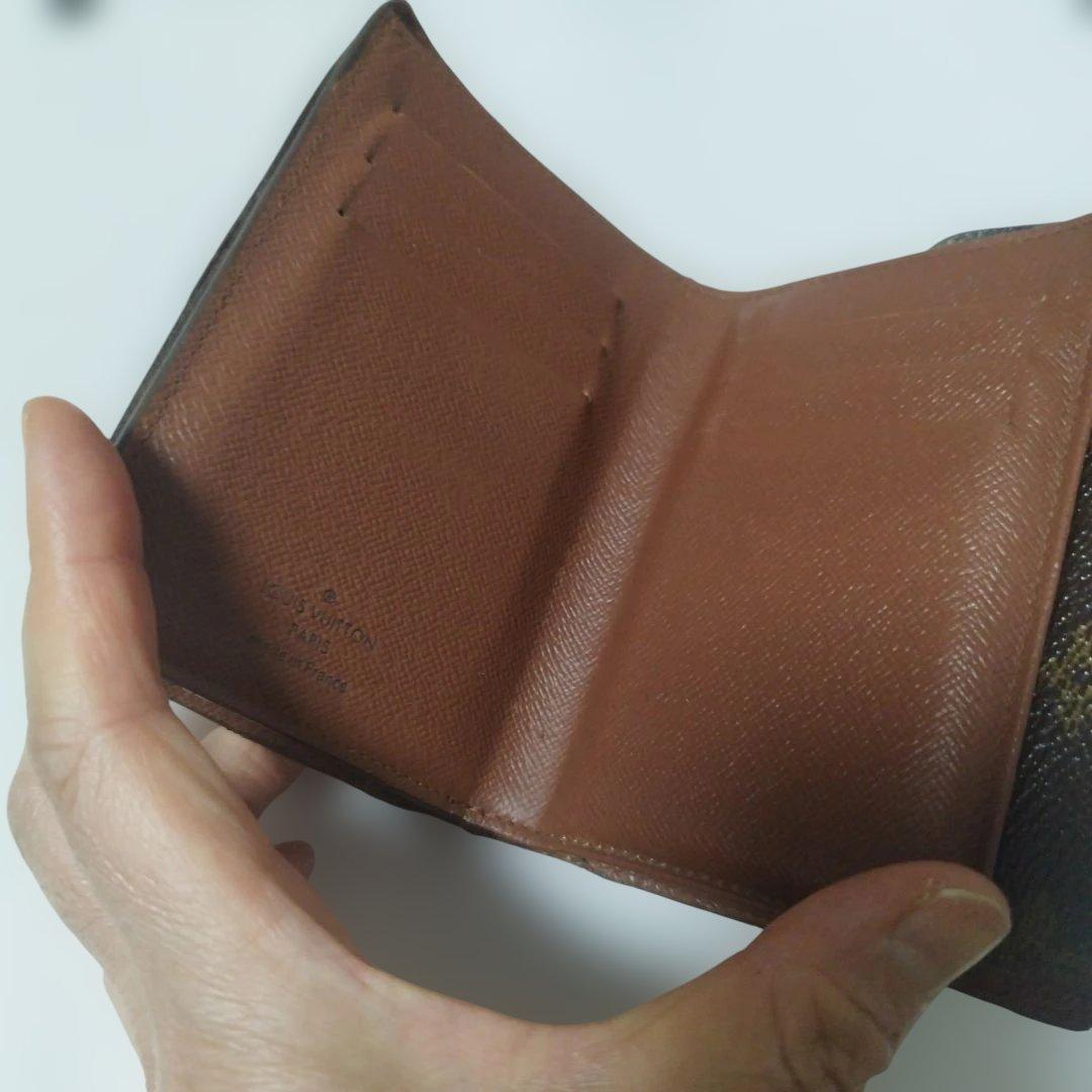 LOUIS VUITTON 三つ折り財布 ブラウン