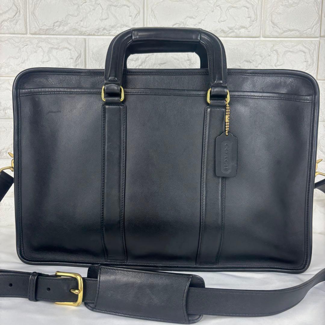 ✨美品希少 オールドコーチ 05296 2wayビジネスバッグ グラブタンレザー