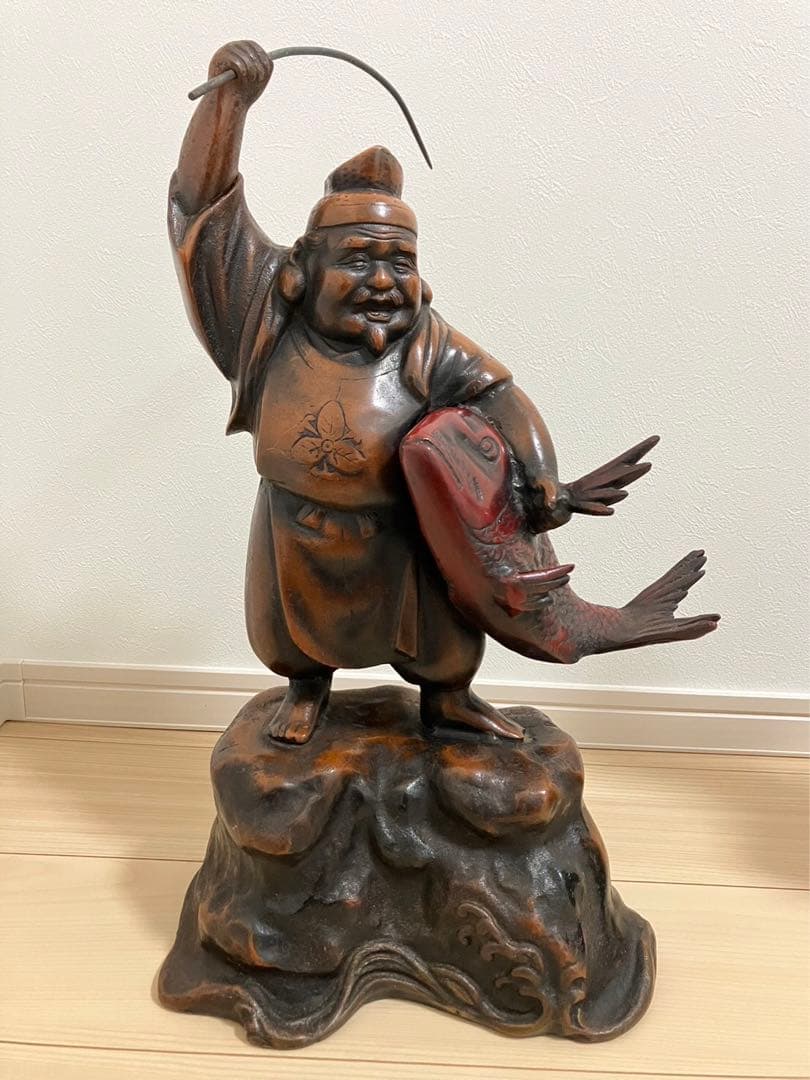 七福神　恵比寿様　大黒天様　商売繁盛　開運　風水　縁起物　骨董品　置物