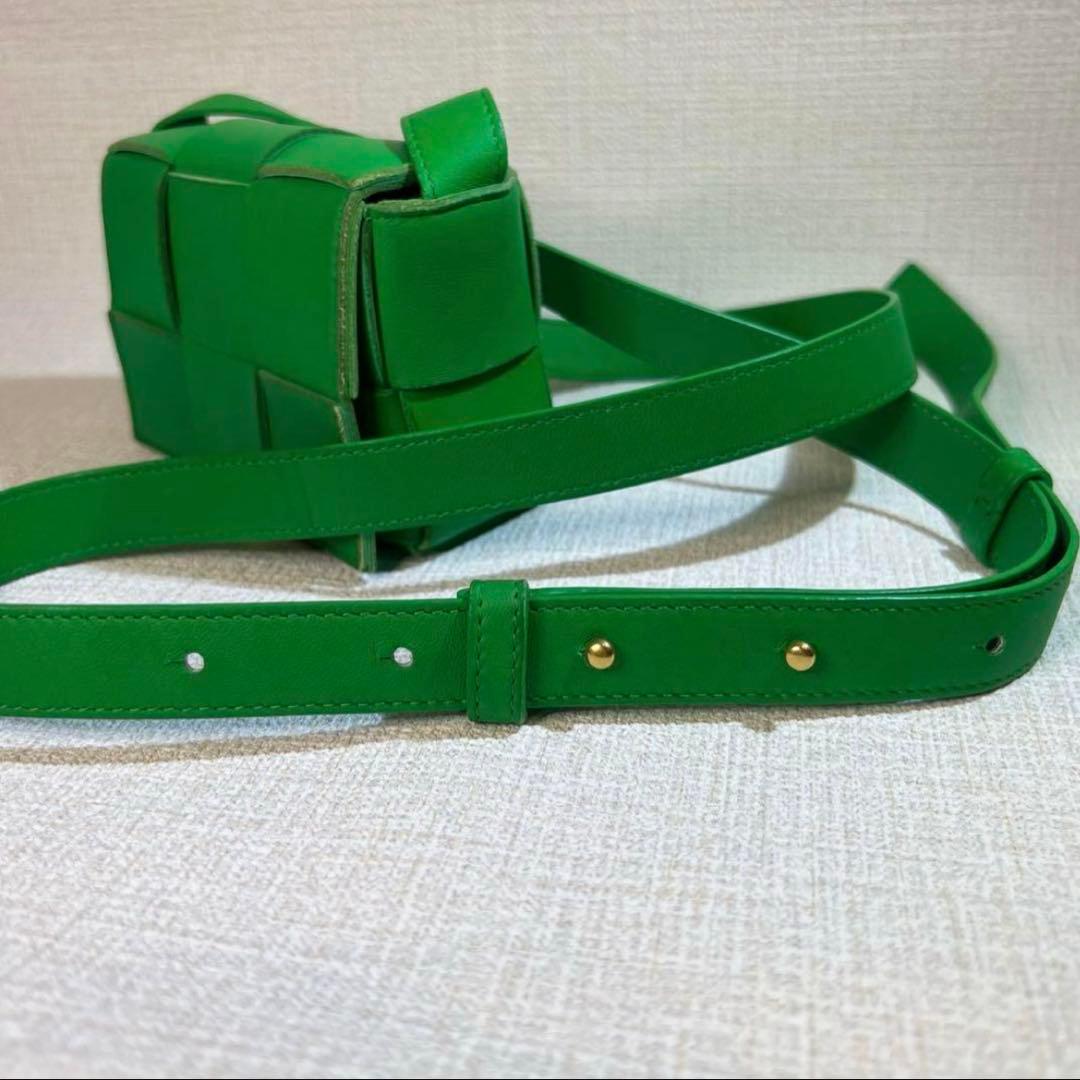 BOTTEGA VENETA グリーン ショルダーバッグ