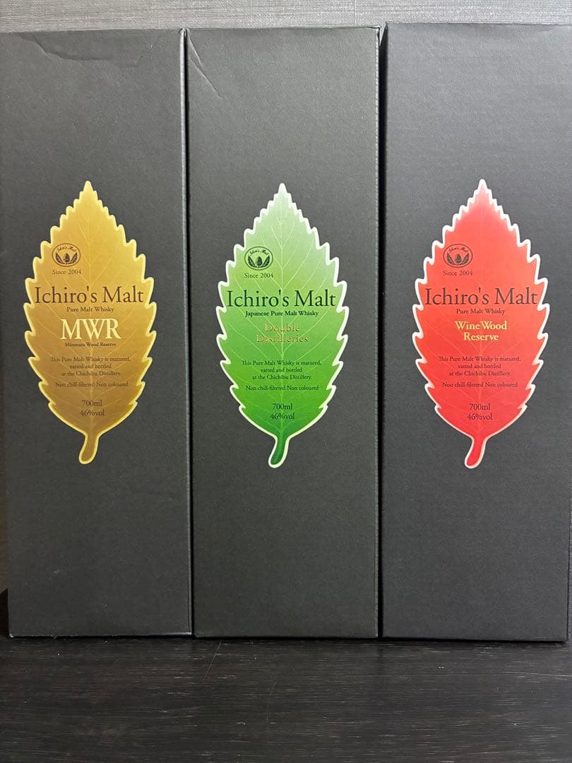 イチローズモルト3本セット MWR・Double ・Wine