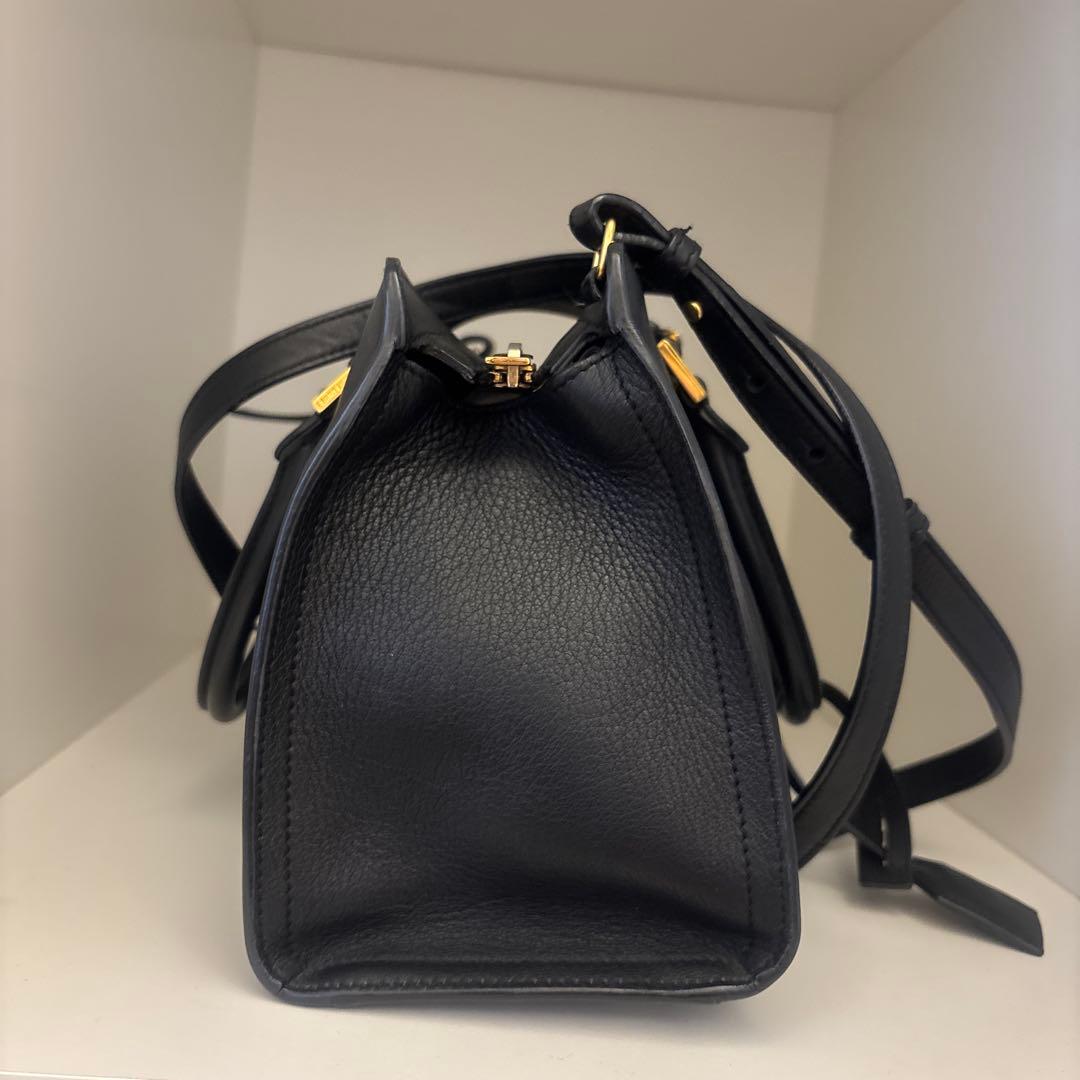 サンローランパリベイビーカバ スYSL ブラック2way ハンド