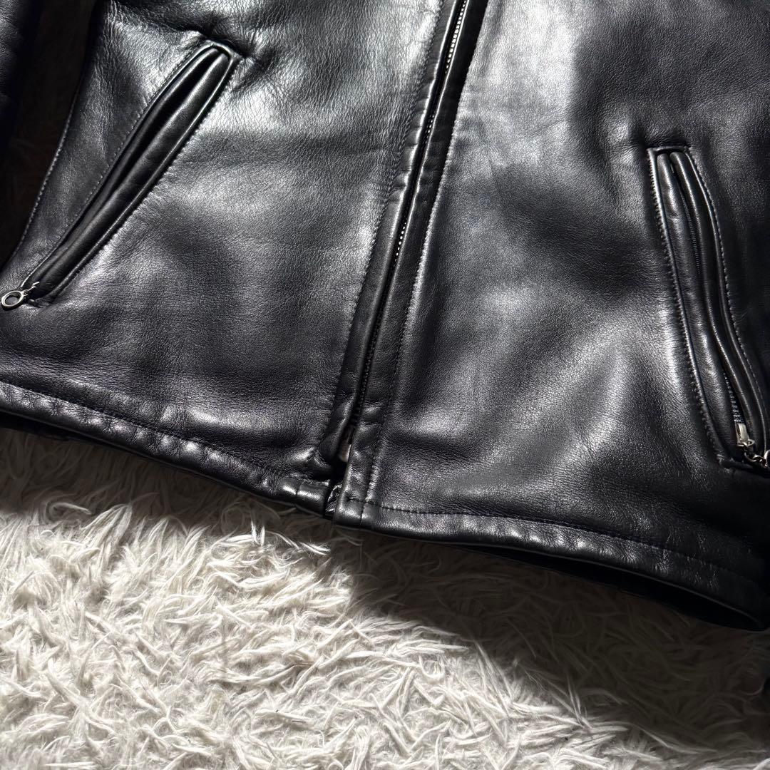 【米国製】schott ライダースジャケット　シングル　641 本革