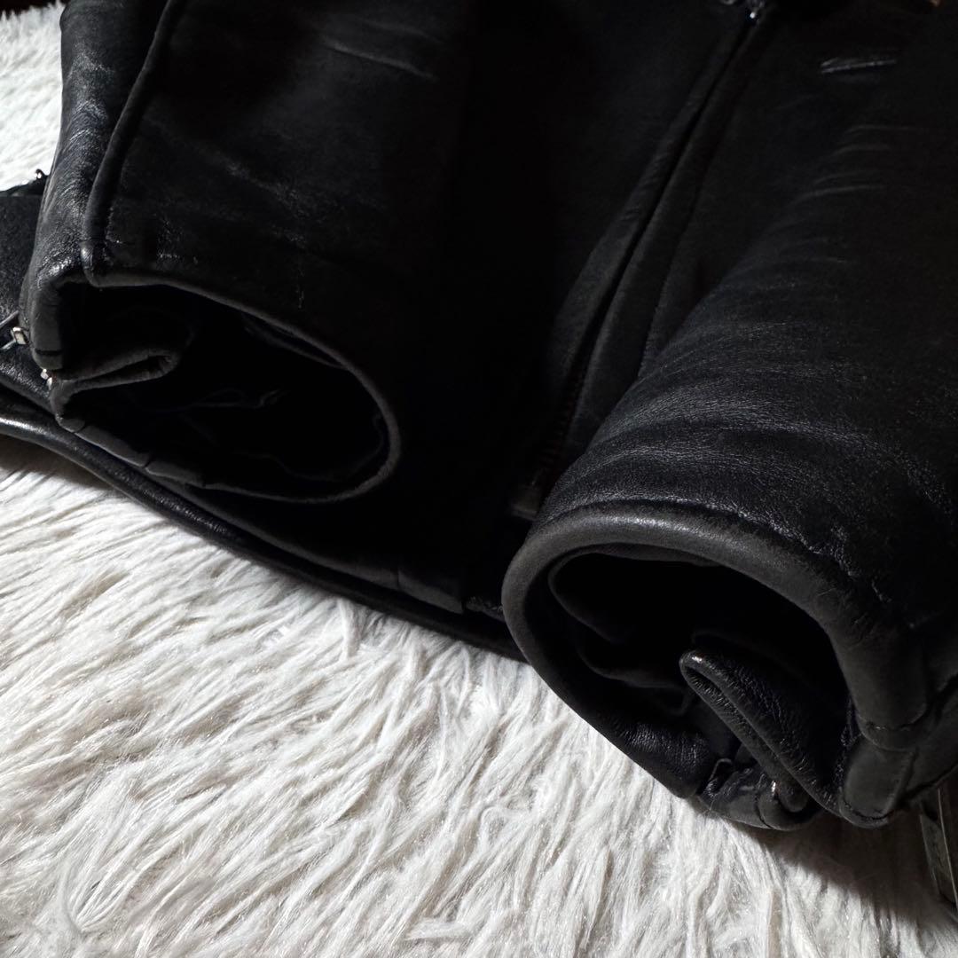 【米国製】schott ライダースジャケット　シングル　641 本革