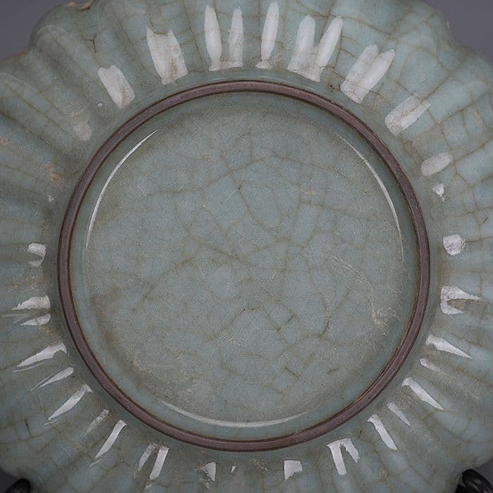 中国 青磁 皿 青磁 龍泉窯  陶磁器 装飾品 現代工芸品美術品 置物