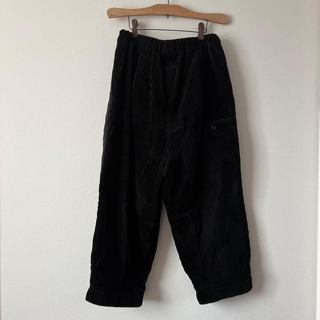 ドゥルカマラ dulcamara 太畝コーデュロイ切替パンツ