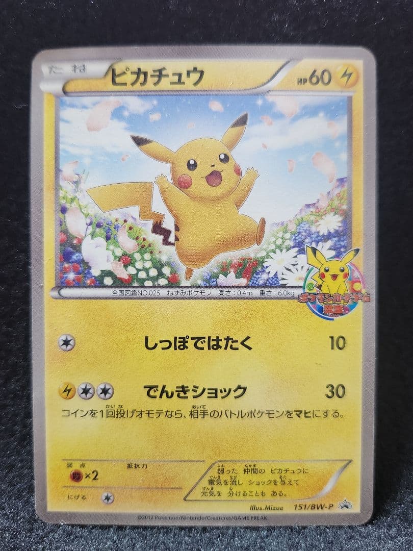 ポケモンカード/ピカチュウ151/BW-P プロモ