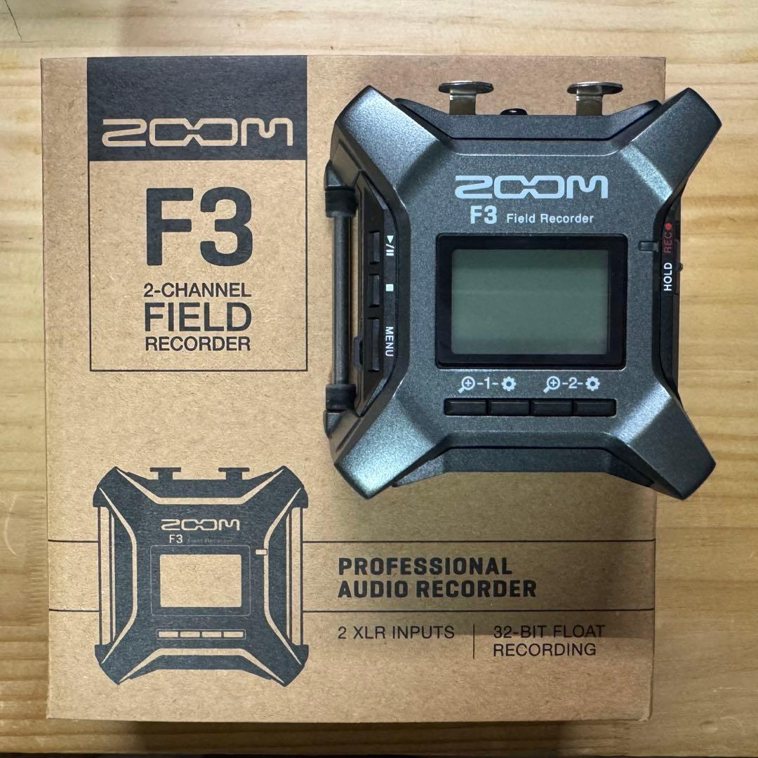 は*の様 【セット】ZOOM F3 フィールドレコーダー + BTA-1