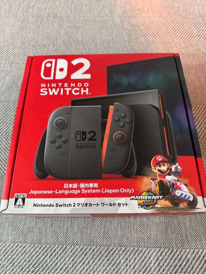 Nintendo Switch 本体 日本語専用 マリオカート同梱