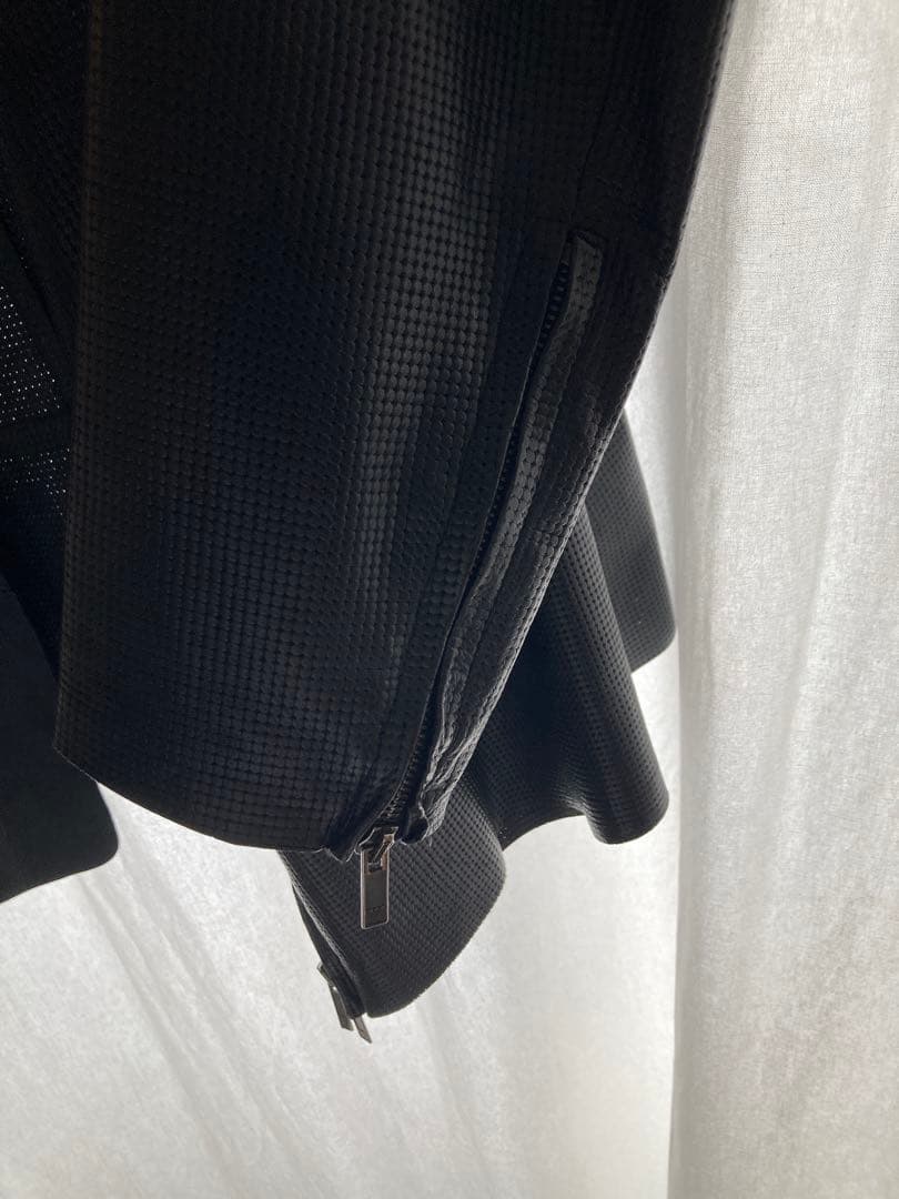 ARMANI エンポリ ライダース ラムレザー